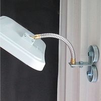 エスコ 310x230mm ガレージミラー(マグネット取付式) EA724ZS-55 1セット（直送品）