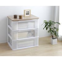 アイリスオーヤマ ウッドトップチェスト W653P 1台