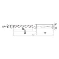 三菱マテリアル WSTARドリル MMS0430X5DB:DP7020 1本（直送品）