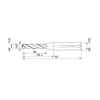 三菱マテリアル WSTARドリル MVS0400X05S060:DP1020 1本（直送品