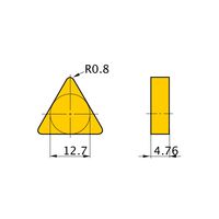 三菱マテリアル 旋削用インサート(ネガ) TNMN220408:NX2525 1セット(10個)（直送品）
