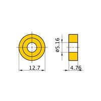 三菱マテリアル 旋削用インサート(ネガ) RNMG120400:UE6020 1セット(10個)（直送品）