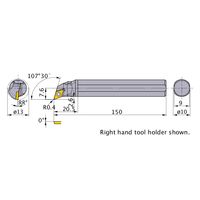 三菱マテリアル ディンプルバー FSDQC1310Lー07S 1個（直送品）