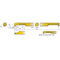 三菱マテリアル ステッキィ CG07RSー20:VP15TF 1個（直送品）