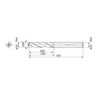 三菱マテリアル WSTARドリル MVS2000X03S200:DP1020 1本（直送品