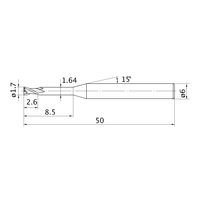 三菱マテリアル エムスターエンドミル MS2XL6D0170N085 1本（直送品）