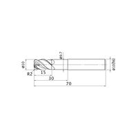 三菱マテリアル インパクトミラクルエンドミル VFHVRBD1000R20N030 1本（直送品）