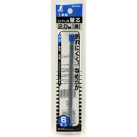 シンワ測定 消耗品 替芯 工事用 シャープペン 2.0mm 黒 78473 1セット(1個(6本)×10)