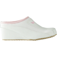 山一 消臭厚底メッシュシューズ ピンク S YI52 1足　ナースシューズ（直送品）