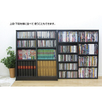 ファミリーライフ 書棚 ブラウン 幅750mm 奥行295mm 高さ1800mm1台　（直送品）