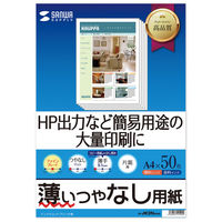 サンワサプライ　インクジェットファイン用紙　JP-EM2NA4N　1セット（5冊入）　（直送品）