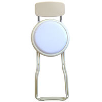 ソフィチェア　ホワイト/ミルキーホワイト　SFMF-44W 1脚　ルネセイコウ　（直送品）