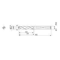 三菱マテリアル WSTARドリル MWS0290LB:VP15TF 1本（直送品）