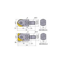 三菱マテリアル SRF形ボールエンドミル SRFH20AM1035 1個（直送品）