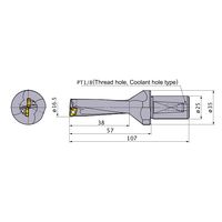 三菱マテリアル TAFドリル TAFS1650F25 1個（直送品） - アスクル