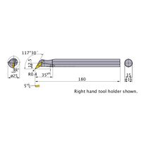 三菱マテリアル ディンプルバー FSVPB2516Rー11S 1個（直送品）