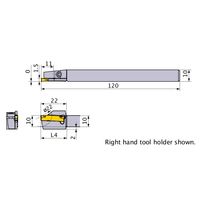 三菱マテリアル GYシリーズ外径用ホルダー GYSL1010JX00ーC11 1個（直送品）