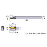 三菱マテリアル GYシリーズ外径用ホルダー GYSL1010JX00ーD11 1個（直送品）