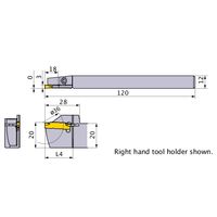 三菱マテリアル GYシリーズ外径用ホルダー GYSR2012JX00ーF18 1個（直送品）
