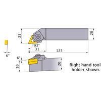 三菱マテリアル WPバイト MTJNR2020K16N 1個（直送品）