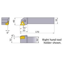三菱マテリアル LLバイト PTGNL3232P27 1個（直送品）