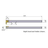 三菱マテリアル ボーリングバイト SBAHR1010 1個（直送品）
