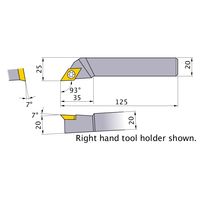 三菱マテリアル SPバイト SDJER2020K15 1個（直送品）