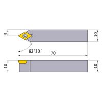三菱マテリアル SPバイト SDNCN1010E07 1個（直送品）