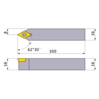 三菱マテリアル SPバイト SDNCN1616H11 1個（直送品）