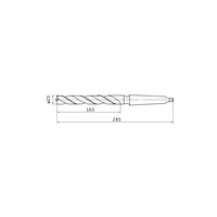 三菱マテリアル 鉄骨用テーパドリル TTDD2500M3 1本(直送品 三菱マテリアル 鉄骨用テーパドリル TTDD2500M3 1本(直送品