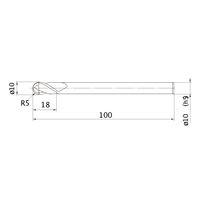 三菱マテリアル エムエスプラスエンドミル MP2MBR0500 1本（直送品）