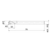 三菱マテリアル エムエスプラスエンドミル MP2SSBR0500 1本（直送品）
