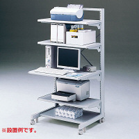 サンワサプライ　マルチメディアラック RAC-261N 1台　（直送品）