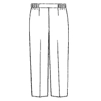 KAZEN レディススラックス 医療白衣 サックス L 192-21（直送品）