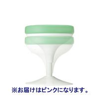 サンワサプライ　メディカルスツール　ピンク　患者用チェア　SNC-RD6VP　1脚　　（直送品）