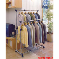 アイリスオーヤマ メタルパイプハンガー PI-2800M シルバー 1台　（直送品）