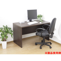 アイリスオーヤマ シンプルデスク SLD-1260 ブラウン 1台　（直送品）