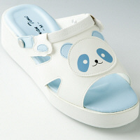 山一 ぱんださんだる ブルー M S47 1足　ナースサンダル（直送品）