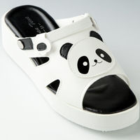 山一 ぱんださんだる ブラック M S47 1足　ナースサンダル（直送品）