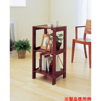 アイリスオーヤマ ウッディラック WOR-3308 ブラウン 1台　（直送品）