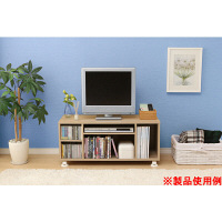 アイリスオーヤマ シンプルAVボード SAB-90 ナチュラル 1台　（直送品）