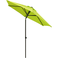 タカショー プッシュアップパラソル250 GSTY-P09G グリーン 1本　（直送品）