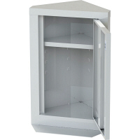 ナカバヤシ エレベーター用防災キャビネット　引手/コンパクトタイプ　ホワイト 幅360×奥行230×高さ550mm EVC-103HW 1台　（直送品）