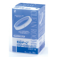 ニチバン　セロテープ（R）18mm×35m　クリーンルーム用　CRCT-18　10巻　（直送品）