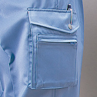 自重堂　制服百科　低発塵製品制電ツータックカーゴパンツ　ネービー　１０６　832（直送品）