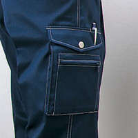 自重堂　制服百科　吸湿発熱ツータックカーゴパンツ　ネービー　８８　41402（直送品）