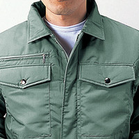 自重堂　制服百科　防寒ブルゾン（フード付）　ネービー　ＥＬ　9600（直送品）