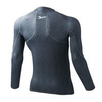 自重堂　制服百科　ローネックロングスリーブ　インディゴ　Ｍ　58204-1（直送品）