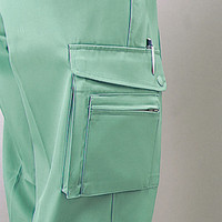 自重堂　制服百科　製品制電防汚ツータックカーゴパンツ　ミストブルー　８５　5720（直送品）