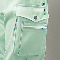 自重堂　制服百科　製品制電ストレッチツータックカーゴパンツ　アースグリーン　７９　6720（直送品）